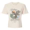 Script Logo Soaring Eagle ladies crop tee