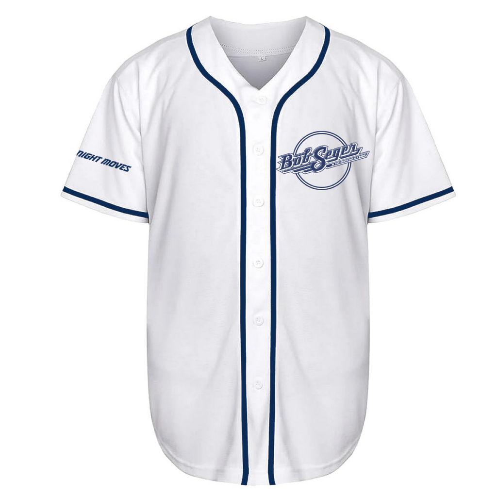 Bob Seger - Night Moves Bob Seger Baseball Jersey